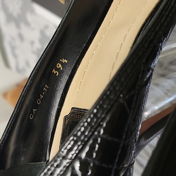 Christian Dior Cannage Patent Leather Peep Toe with heels - Picture 5 of 17